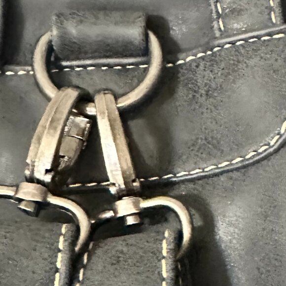 🎀Montana West Concho Backpack/Crossbody Bag - Gray - Picture 8 of 11